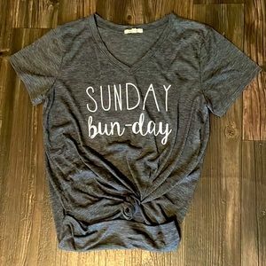 Maurices “Sunday bun-day” graphic tee